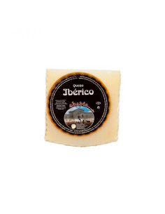 Semi-cured Iberico cheese three milk blend
