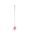 Stainless Steel Long Wooden Handle Paella Spoon