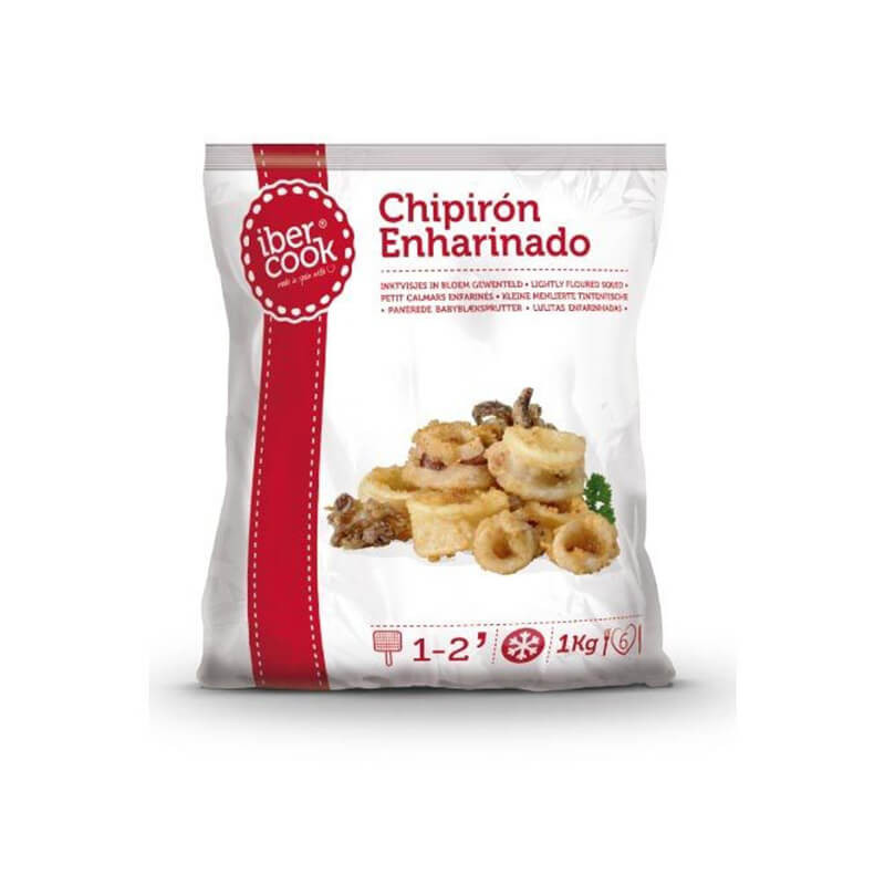 Dusted Squid, Chipirones, 1kg Dusted Squid, Chipirones, 1kg