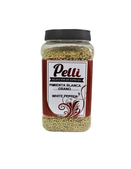 Whole White Peppercorns tub
