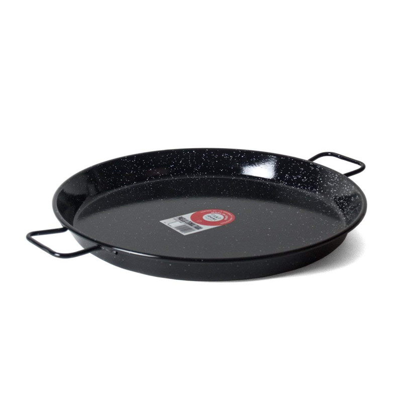 Garcima Enamelled Steel Paella Pan, Tapas All Sizes