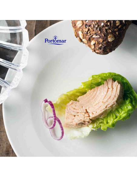 Portmar Bonito del Norte, White Tuna Loin Fillets in Olive Oil, 110g