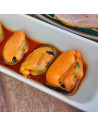 Tapas Mix - Preserved Seafood (mussels+sardinilla+squid), tin. Easy Open