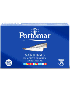 Spanish Sardinilllas Sardines in Olive Oil 10/14