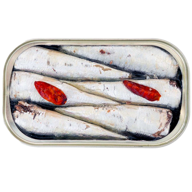 Spicy Sardines in Olive Oil 115g
