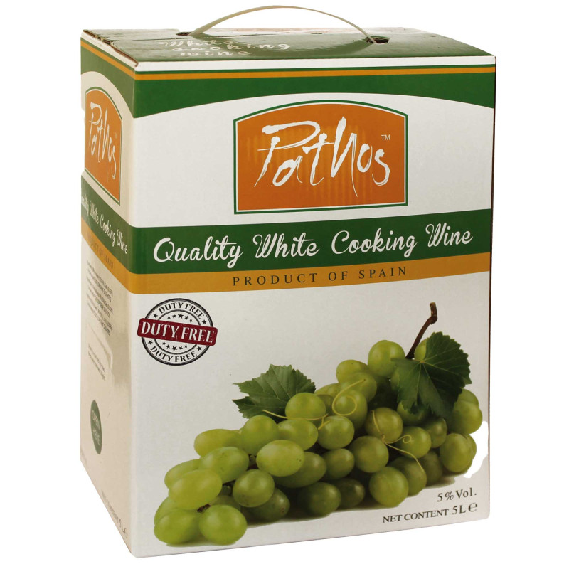 Pathos White cooking Wine, 5L - 1.2%