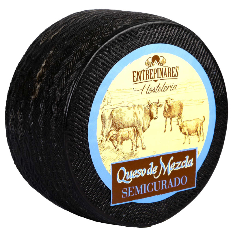 Mixed Milk Cheese Semicured, Cow, Sheep & Goat pasteurised, ±3kg (Price per KG)