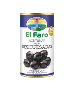 Pitted Black Manzanilla Olives, 350g