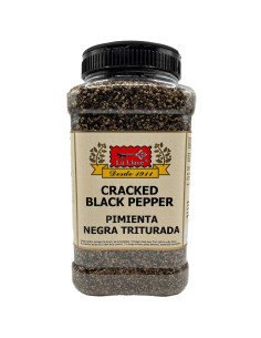 Cracked black pepper 900g plastic tub