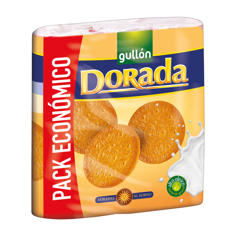 Gullón María Dorada Classic Spanish Biscuits – 3x200g Family Pack