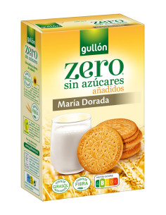 Gullón Zero María Dorada Classic Spanish Biscuits Sugar Free - 400g