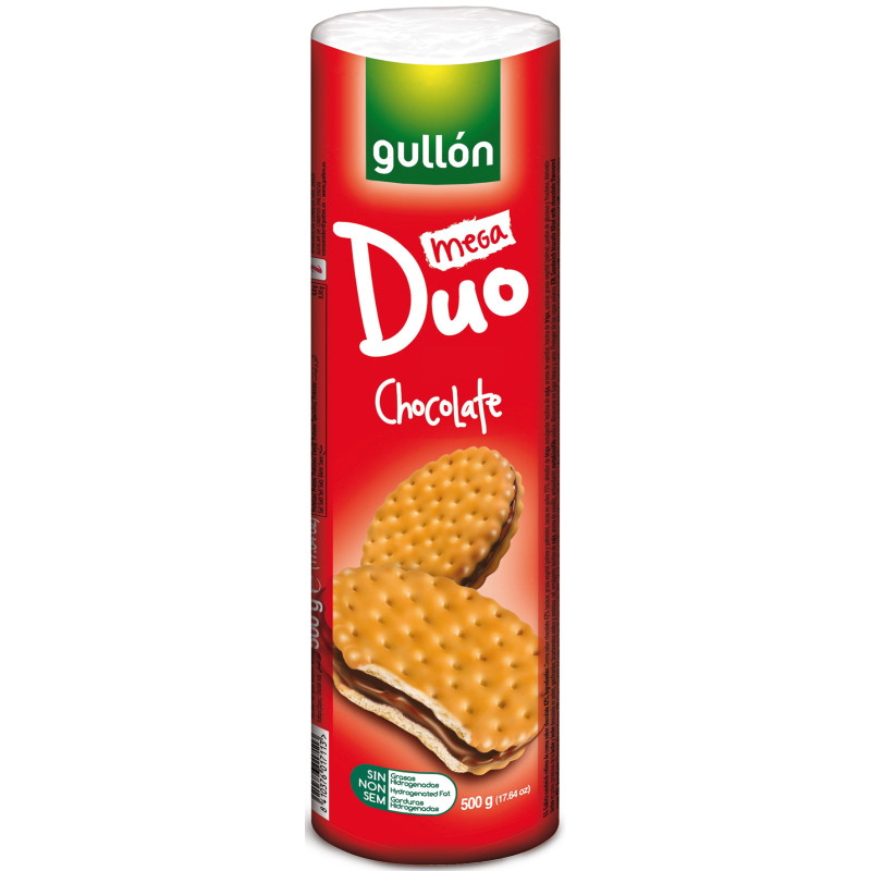 Gullón Mega Duo Chocolate Biscuits – 500g