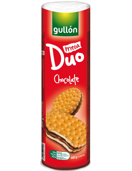 Gullón Mega Duo Chocolate Biscuits – 500g