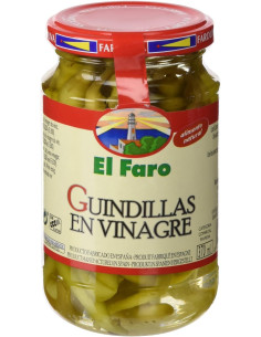 Pickled Guindilla, Green Basque Chili peppers, 340g