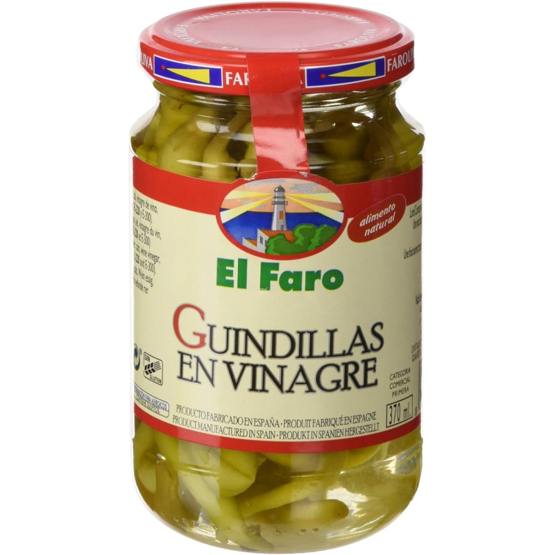Pickled Guindilla, Green Basque Chili peppers, 340g