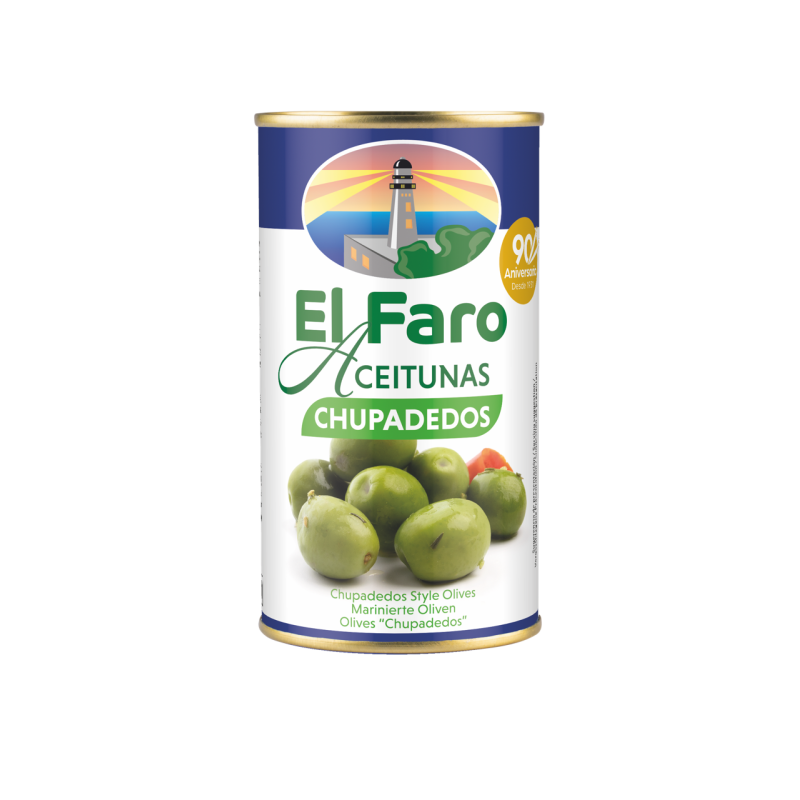 Green Marinated Olives, Chupadedos, 350g
