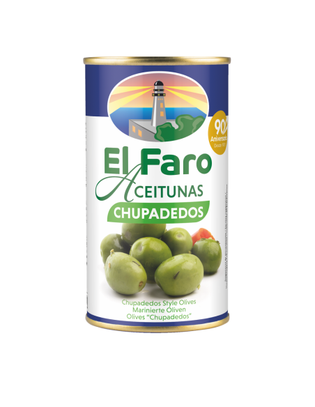 Green Marinated Olives, Chupadedos, 350g