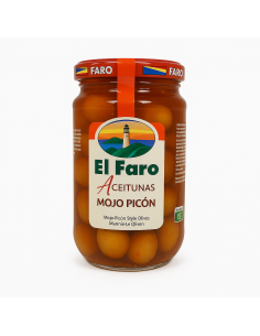 Mojo Picon Green Whole Olives, 200g