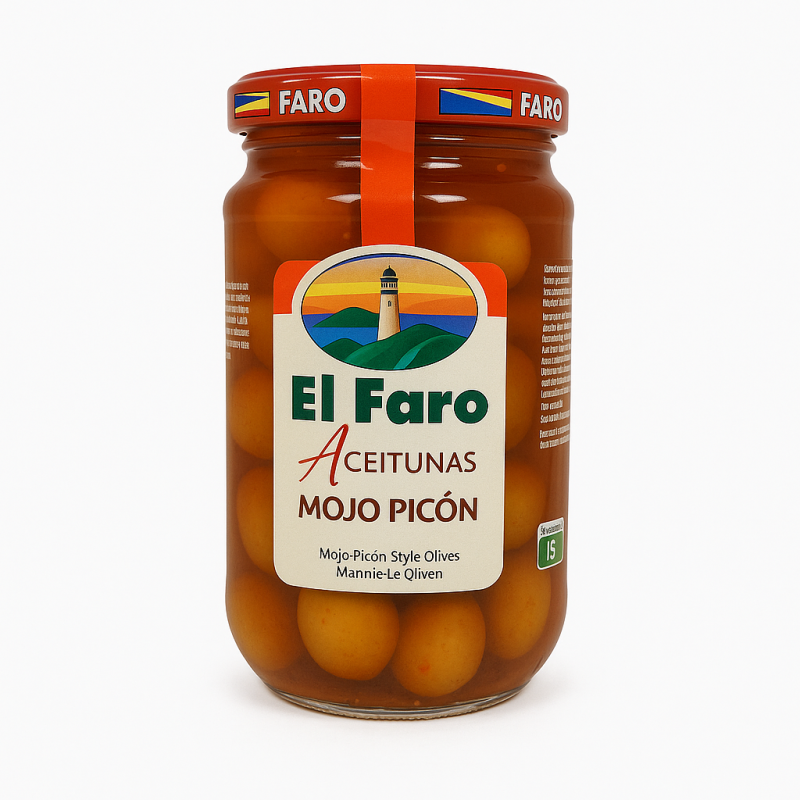 Mojo Picon Green Whole Olives, 200g