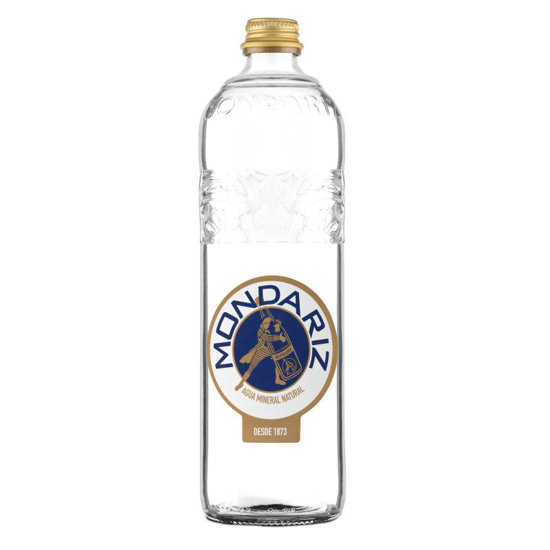 Mondariz Natural Mineral Water – 750ml Glass Bottle