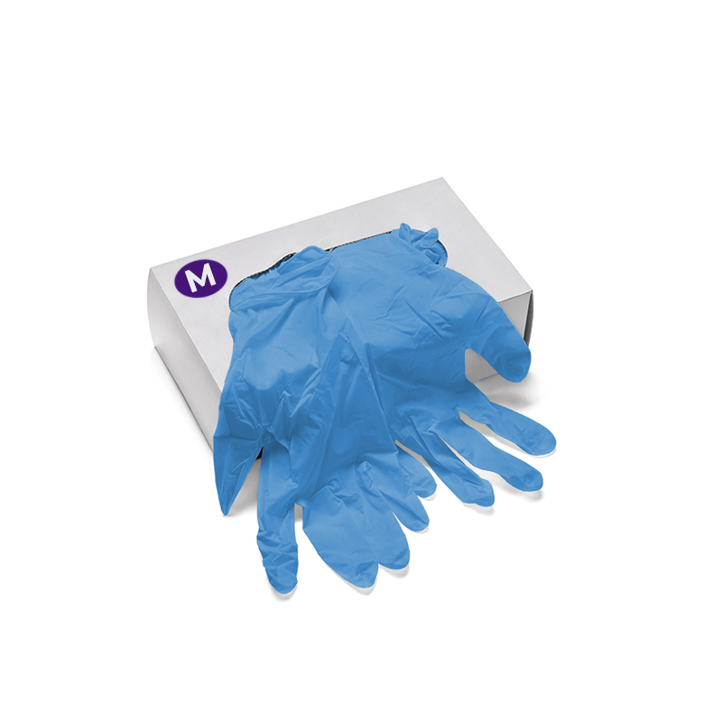 Medium - Vinyl Gloves Blue Powder-Free