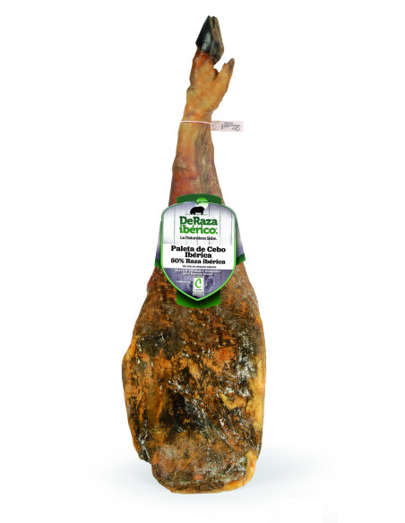 50% Iberico Cebo Shoulder - WHITE LABEL, ±5.5kg (Price per kg)