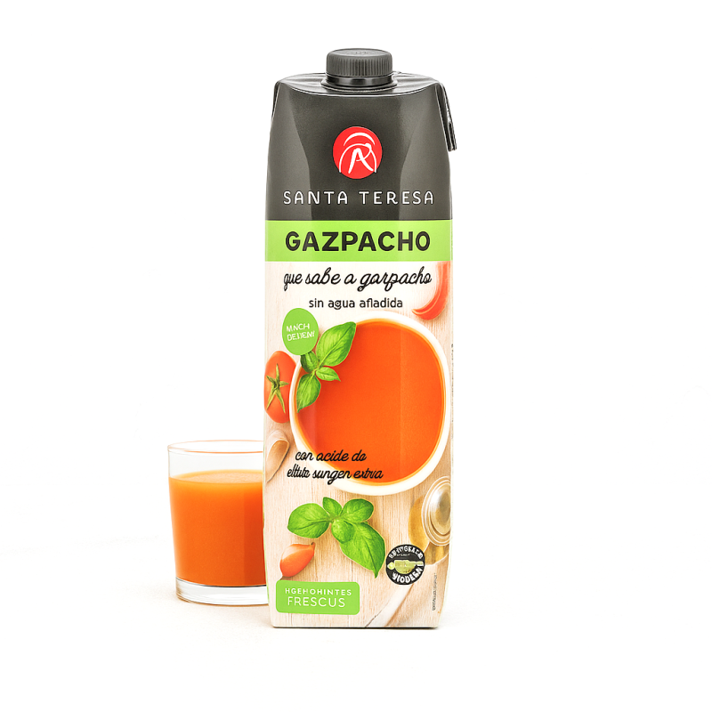 Gazpacho Andaluz with Extra Virgin Olive Oil, 1 litre
