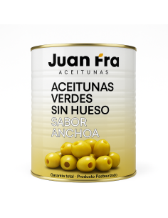 Pitted Green Gordal Olives, 60/70, 8.5KG Catering Size Tin