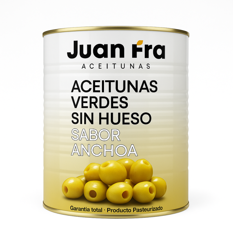 Pitted Green Gordal Olives, 60/70, 8.5KG Catering Size Tin