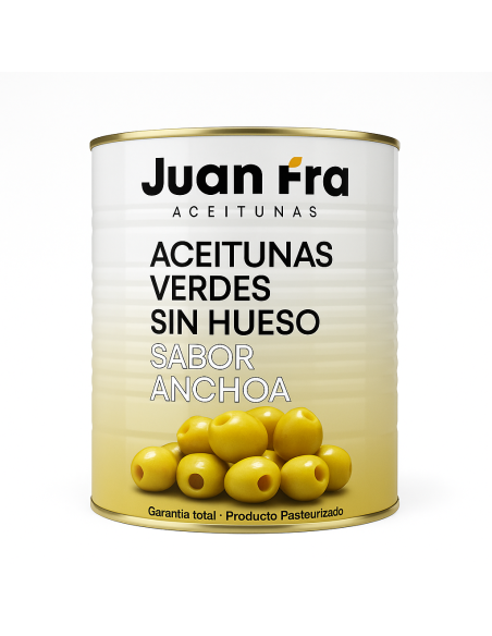 Pitted Green Gordal Olives, 60/70, 8.5KG Catering Size Tin