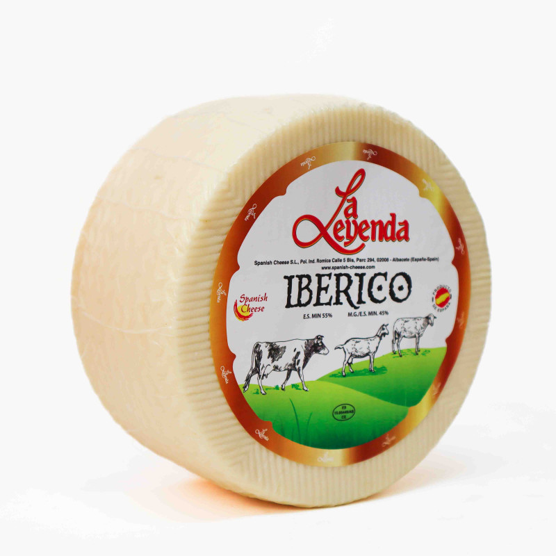Iberico Semi-Soft Cheese Wheel | ±3KG...