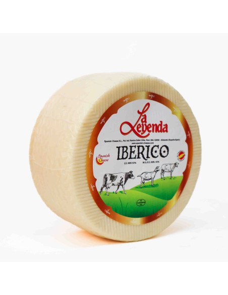Iberico Semi-Soft Cheese Wheel | ±3KG | (Price per KG)