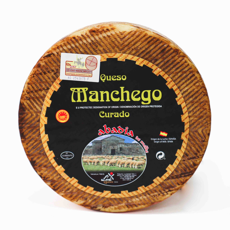 Semi Cured Manchego Cheese, D.O.P.