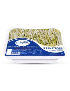 Marinated Cantabrian Anchovy Fillets in Olive Oil Spanish White Anchovies 700g