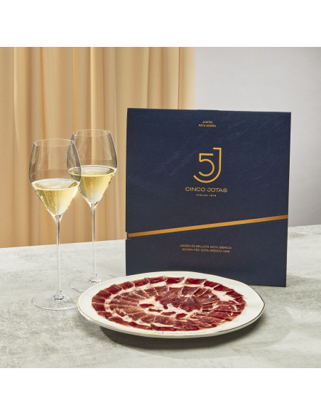 Sliced Cinco Jotas Acorn-fed 100% Iberico Ham, 70g