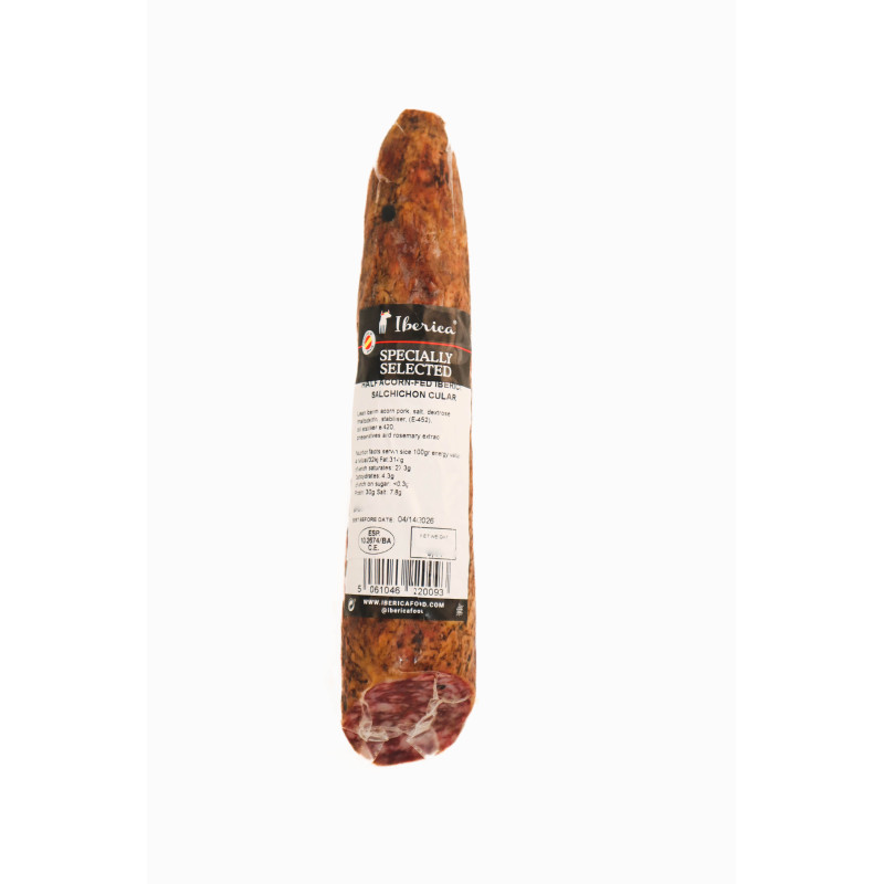Acorn-fed Iberico Salchichon Cular  | ±500g | (Price per KG)