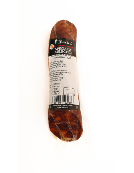 Acorn-fed Iberico Chorizo Cular, 500g