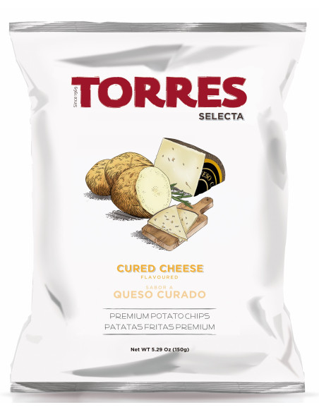 Torres Cured Cheese Crisps, 150g