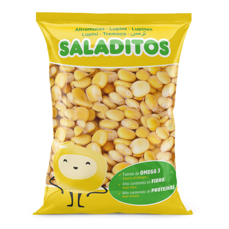 Saladitos Altramuces Spanish Lupin Beans, 400g