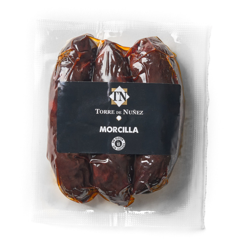 Spanish Mini Morcilla, Black Pudding with Onions, 3 Pieces, 250g