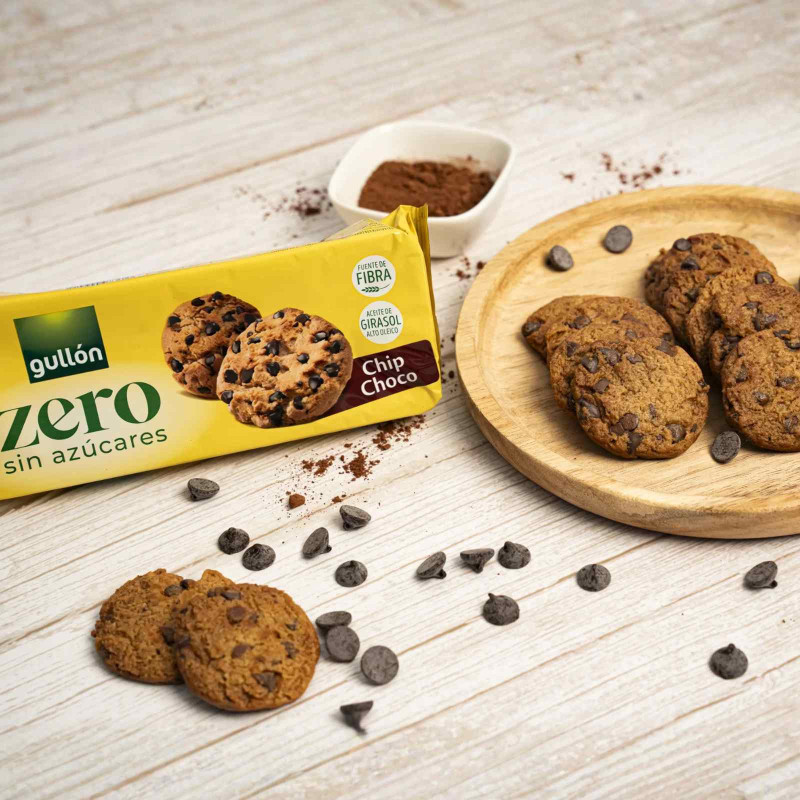 Sugar Free Chocolate Chip Cookies, Gullon, 125g